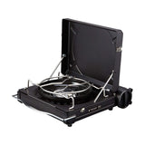 FORE WINDS FW-LS01-BK Lux Camping Stove, Black, Black