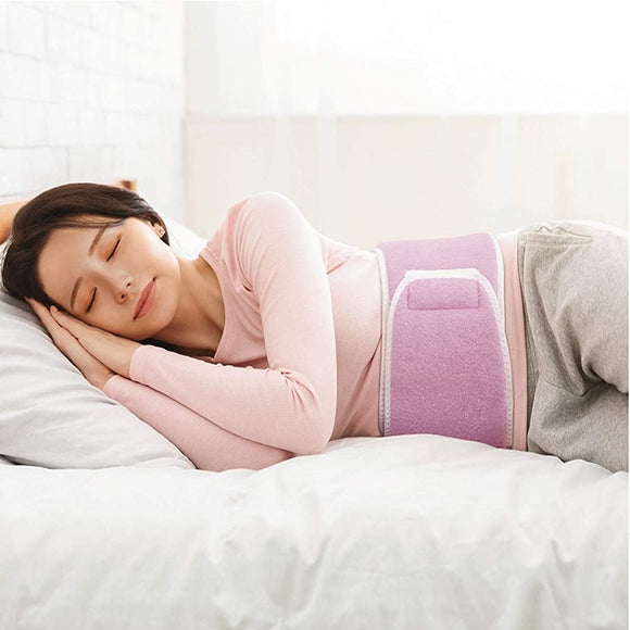 Re:G11137-0001 Magnetic Lumbar Pillow, For Lower Back Pain, Good Sleep, L Size, Lavender