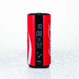 Seiko Coca-Cola AC608A Alarm Clock, Table Clock, Multi-Sound Clock, Digital, Red, 5.9 x 2.6 x 2.4 inches (151 x 66 x 60 mm)