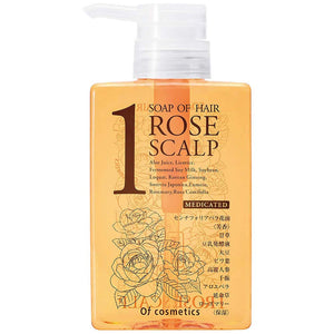 Of Cosmetics Medicated Soap of Hair 1-RO Scalp (Those who want a healthy scalp and smooth hair) 265ml Rose Bouquet Fragrance Beauty Salon Exclusive Shampoo Scalp Care Shampoo