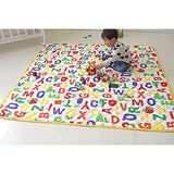 Harapeko Baby Play Mat, 59.1 x 59.1 inches (150 x 150 cm), Rug, Baby Mat, Play Mat, Non-slip