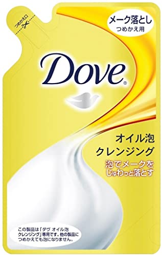 Dove Oil Foam Cleansing Makeup Remover Refill 150ml