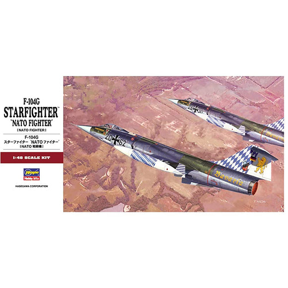 Hasegawa 1/48 F-104G Starfighter NATO Fighter #PT20