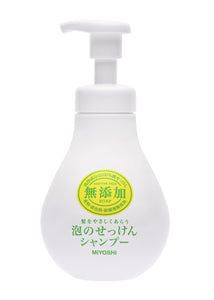 Additive-free foaming soap shampoo