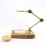 ROCKS MOTION Brass Coffee Dripper & Stand Set (Rockmotion Coffee Selection) Enjoy delicious coffee time with your favorite tools