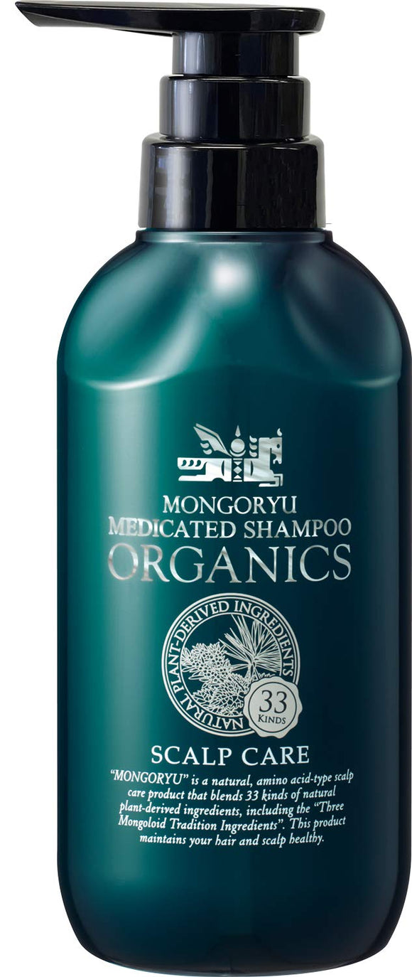 Fragrance of Mongo style shampoo medical use organics 320mL unregulated drug scalp shampoo man and woman combined use scalp care scalp care hair care organic herb