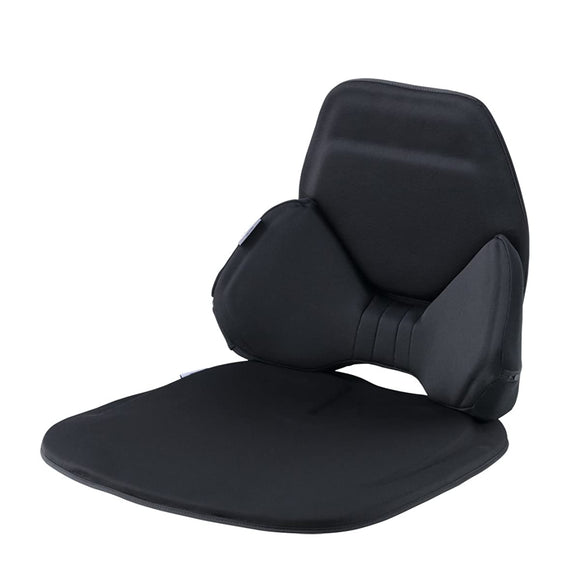EXGEL HUD0102-BK Hug Drive Seat Back Cusion Set, Black