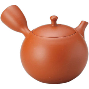 Chubu Burn 7 – 152 North Dragon No. 16 Vermillion Mud Round Solid Teapot (), Protects Against AM – T1256