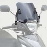 DAYTONA 91334 Windshield, SS Series, Short Smoke Motorcycle Screen for Address 110 (15-20), Smoke
