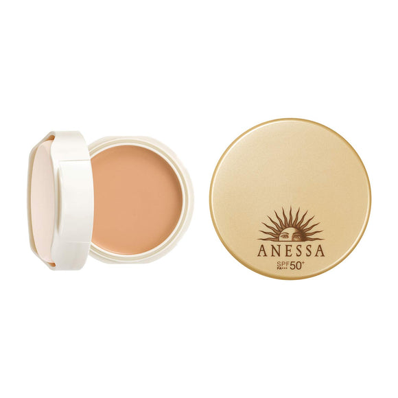 ANESSA All in One Beauty Pact Foundation Citrus Soap Scent 2 Orchre with Intermediate Brightness, 0.4 oz (10 g) (x1)