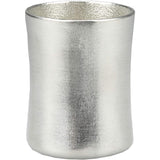 Nōsaku 501343 Kubile - L Silver Diameter 2.5 x Height 3.1 inches (6.3 x 8.0 cm), Tin, 100% Case, Made in Japan