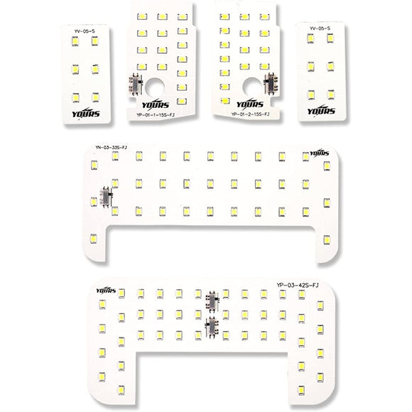 YOURS (Yours) Toyota Land Cruiser Prado 150 Series [C Set] Only TX-L (5 people) after the minor change after the minor change in June 2015 (with reduced light adjustment) LED room lamp set (with exclusive tool) 150Prado-
 ROOM-LED-N [2] m