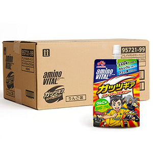 [Case sale] Ajinomoto Amino Vital Jelly Drink Guts Gear Apple Flavor 250g x 24 Amino Acids 1500mg Energy 200kcal Calcium Nutritional Supplement Kids