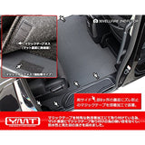 YMT NEW VELFIRE GASOLINE CAR (30 Series) Rubber 2ndSP+3rd+2nd Row Passage Mat, Model: 30VEL-R-2ndspl-KRH-Z