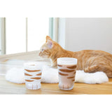 Coconeco Tumbler Cat Glass My Cat (10.1 fl oz (300 ml) / 4 Pattern Assortment), Comes in a Custom Kraft Box, Made in Japan