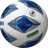 molten F5A5000 Vantagio 5000 Soccer Ball, For General, University, High School, Junior High School, No. 5 Ball, International Certified Ball, Certified Ball, White x Blue