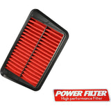 Monster Sports Air Filter [Power Filter PFX300] SD18A Every Wagon [DA64W]/Every [DA64V]/Scrum [DG64W/DG64V] Other genuine air cleaner power filter DA64 [SD18A] Red