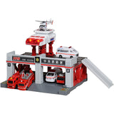 Tomica Town Build City Fire Station with Sounds and Lights