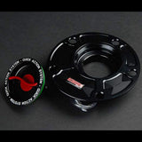 Accossato Aluminum Fuel Tank Cap Ver.3 Triumph Deyna 675 Street Triple 675 Speed Triple 1050 and other Silver