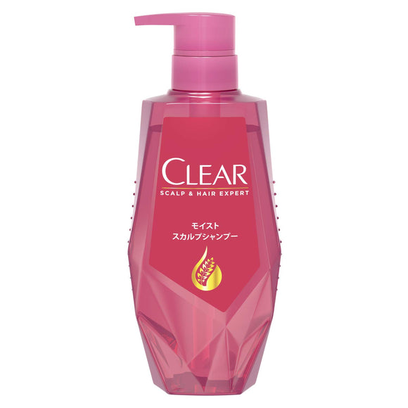 Clear Moist Scalp Shampoo Pump 370g