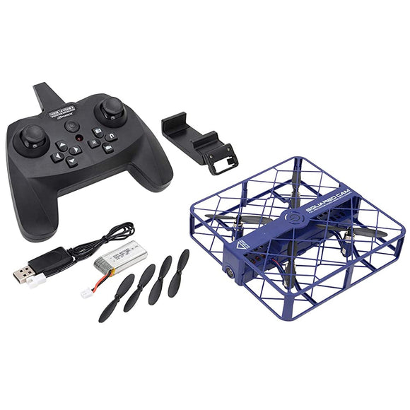 Blue squared Cam 2.4 GHZ CH Quadcopter GB050 [Japan genuine]