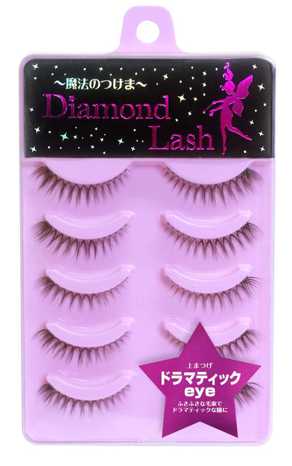 Diamond Lash [Dramatic eye] 5 pairs (for upper eyelashes) For dramatic eyes with bushy hair bundles...