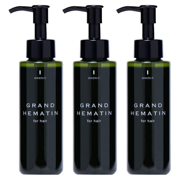 Hair Essence Gran Hematin 3 Bottle Set 120ml (100% Hematin Raw Material Hair Treatment Hair Essence Hari Kosi) [Wandry]