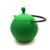 Nambu Ironware Teapot Kurumi 0.5L Green W14.5 x D11.5 x H17.5 cm