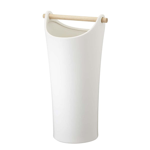 Yamazaki Business Pottery Umbrella Stand Como White 2609