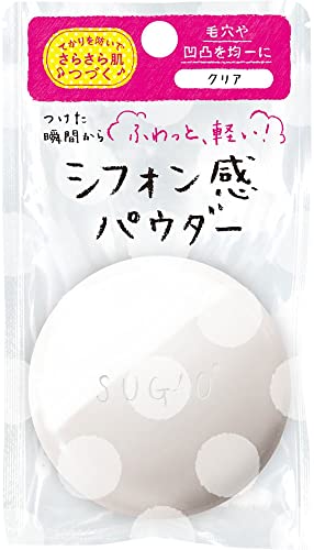 SUGAO chiffon powder clear SPF23 PA+++ 4.5g