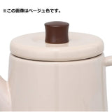 Noda Enamel PTR-1.5KGR Pot, 0.4 gal (1.5 L), Gray, Made in Japan