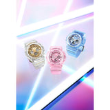 [Casio] Babygie Watch RIEHATA Supervised DANCE MODE ON Series BA-130CV-4AJF Women's Pink