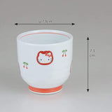 CtoC Japan 888321 Hello Kitty Cherry Dining Table Set / Bowl φ 4.2 inches (10.7 cm), Cup Diameter 2.9 inches (7.4 cm), Small Bowl 4.7 inches (11.9 cm), Arita Ware, Made in Japan