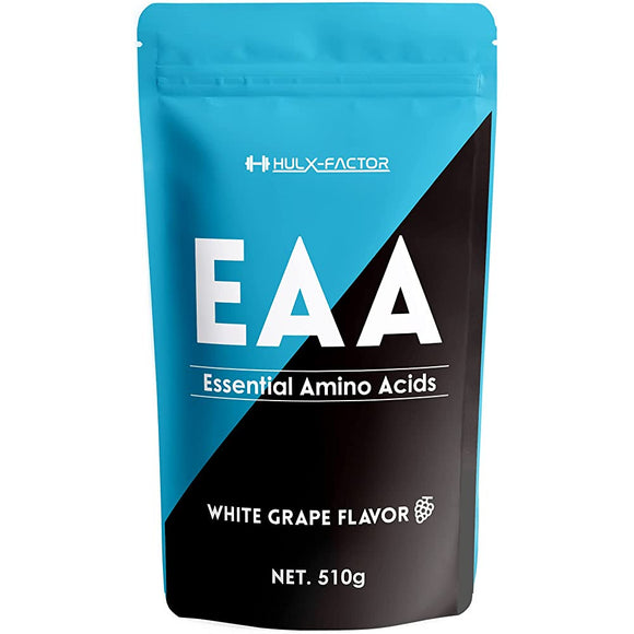 [White Grape Flavor] Essential Amino Acid Supplement EAA Beta-Alanine Blended Hulk Factor 510g 53 Servings Domestic