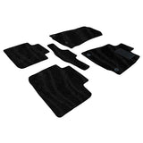 Fenice Car Mat, Floor Mat, Made in Japan, Lexus IS350 IS350 IS350 IS250 IS250 IS250 IS250, Right Handle, Wave Black, Wave Black, Anti-Slip Shape, Non-Slip, Car Mat