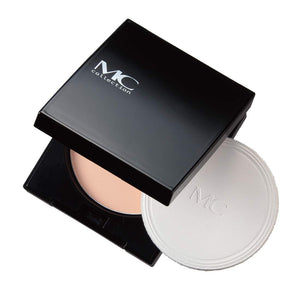 Face Powder P45 Natural Exclusive Case with Puff 11g (Finishing Powder, Pressed Powder, Transparency, Glossy) [MC Collection]