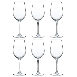 Toyo Sasaki Glass RN-11237CS Wine Glass, Diaman, Dishwasher Safe, Clear, Approx. 8.5 fl oz (255 ml), Pack of 6