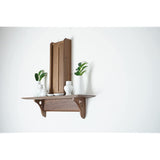 MODERN Shinto shelf set KURUMI + KAGARI + GOD HARDWARE Set WALNUT NO. 6