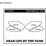 STOMPGRIP (stomp grip) traction pad tank kit VOLCANO Elestmer resin black GSX-S1000 (15-) GSX-S1000F (15-) 55-10-0120B