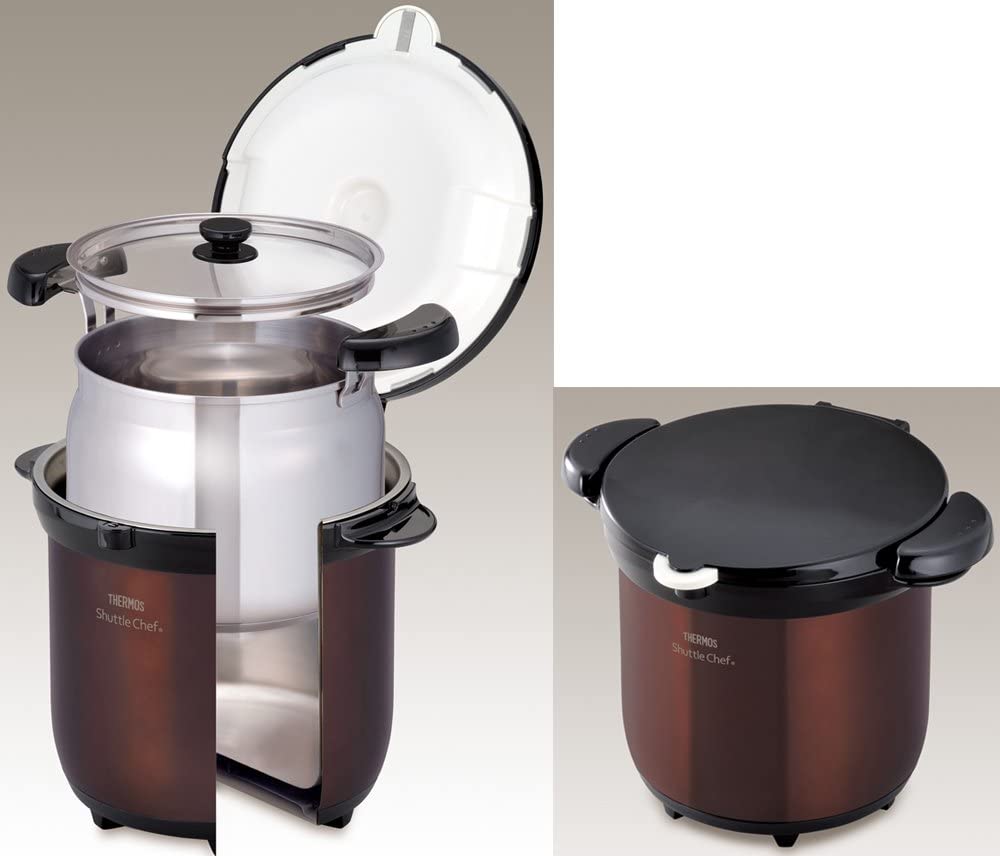 THERMOS Shuttle Chef 保温調理鍋 4500ml Amazon.com: THERMOS Vacuum Insulation Cooker Shuttle Chef 4.5L