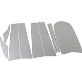 BRIGHTZ Corollal Mion 151 152 154 Super Mirror surface Stainless steel plated pillar panel Visor 10pc 50 Corolla Lumion 1195