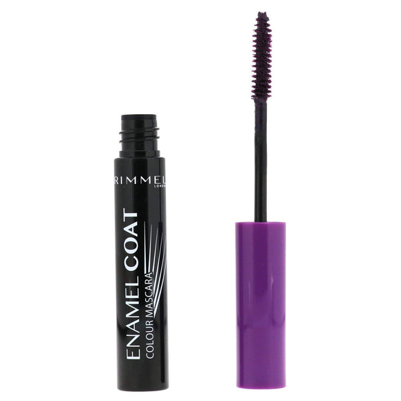 Rimmel Enamel Coat Color Mascara 004 Purple 5ml 5ml