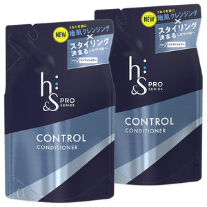 h&s for men Conditioner PRO Series Control Refill 300g x 2