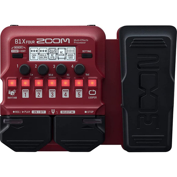 ZOOM B1X FOUR Multi-Effector for Zoom Base