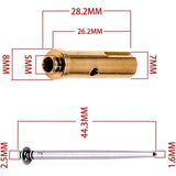 [SHU.M-T] Carburetor repair kit, YM DRAG STAR XVS400 4TR / 5kp CARB, with plastic float (2 sets)