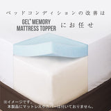 Gel Memory Mattress Topper 3cm Thick (Double)