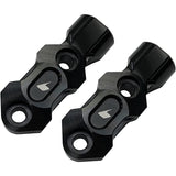 Bikers Master Cylinder Clamp Z250 Z650 Z900 Mirror Holder Left and Right Set Black BK-K0356-BLK