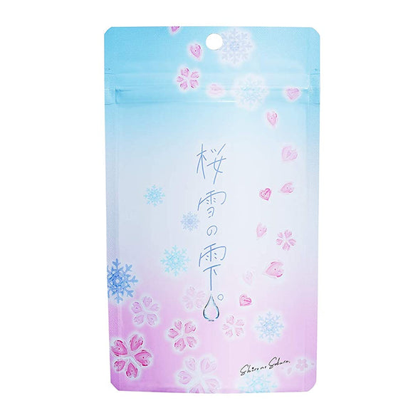 Shirono Sakura Transparency Supplement Sakura Snow Drop AG Herb MIX Satona Seal Hishi Extract Produced by Gi-chan 60 Grains Made in Japan