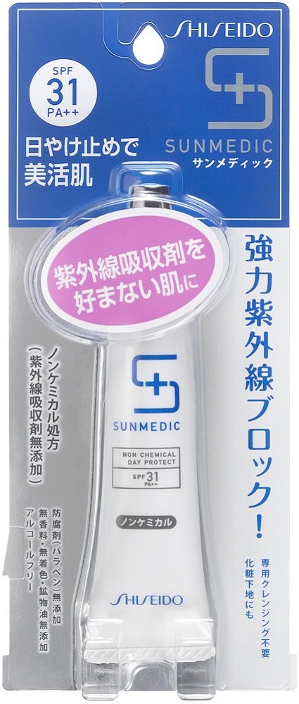 Sunmedic UV Day Protect Non-Chemical Cream for face and neck 30g SPF31+ PA++