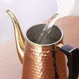 Kalita #52262 Coffee Pot, For Drip Type, Copper, 0.7L